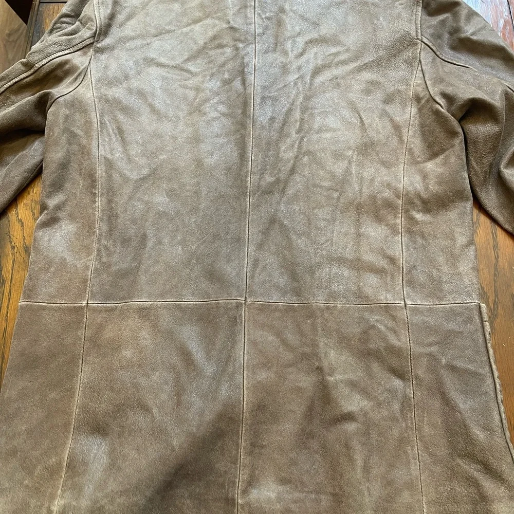 The Territory Ahead Leather Blazer Jacket Sport Coat Vintage - Picture 5 of 11